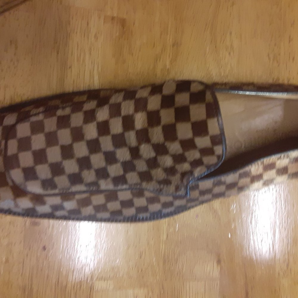 Louis Vuitton mens suede dress shoes